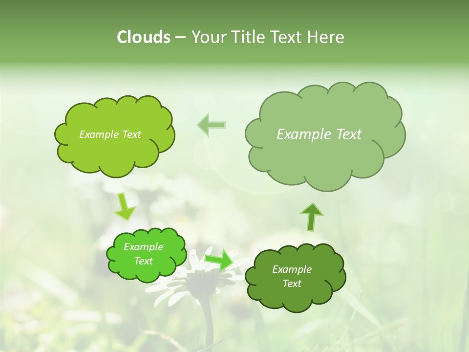 Art Bright Growth PowerPoint Template
