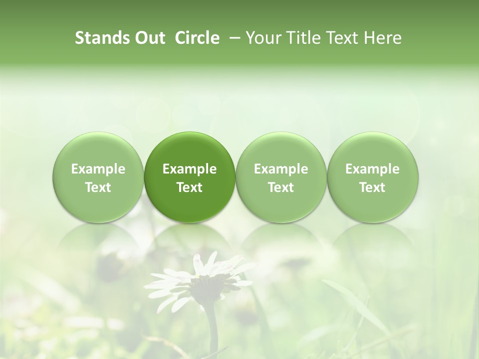 Art Bright Growth PowerPoint Template