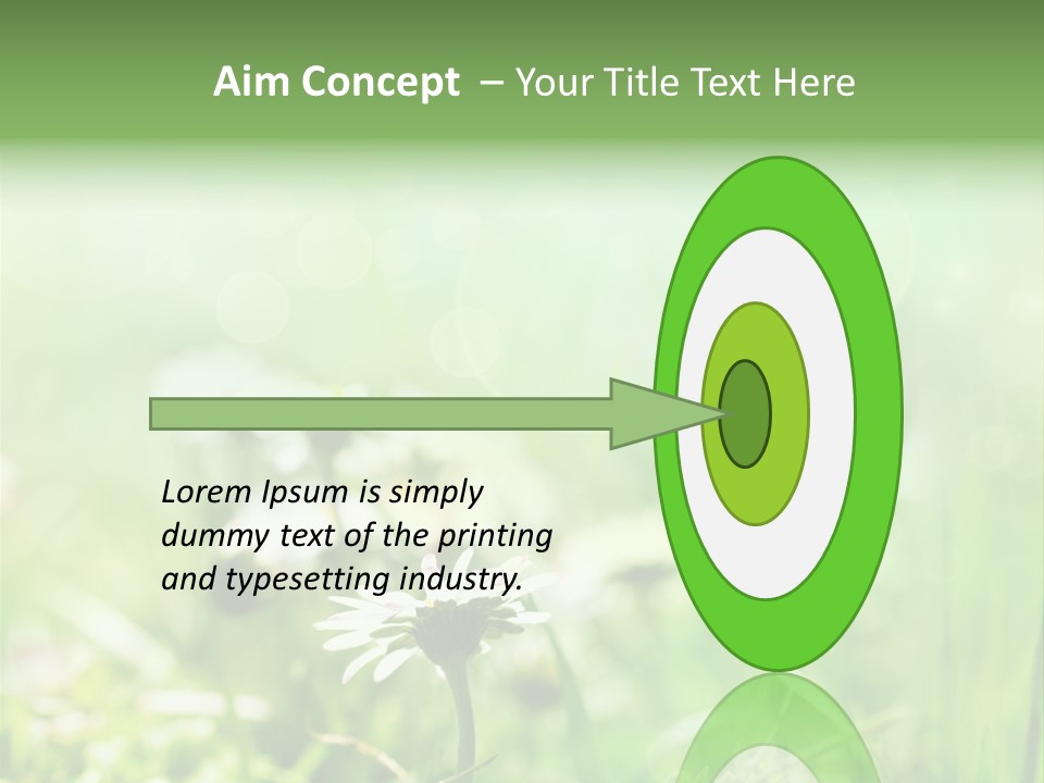 Art Bright Growth PowerPoint Template