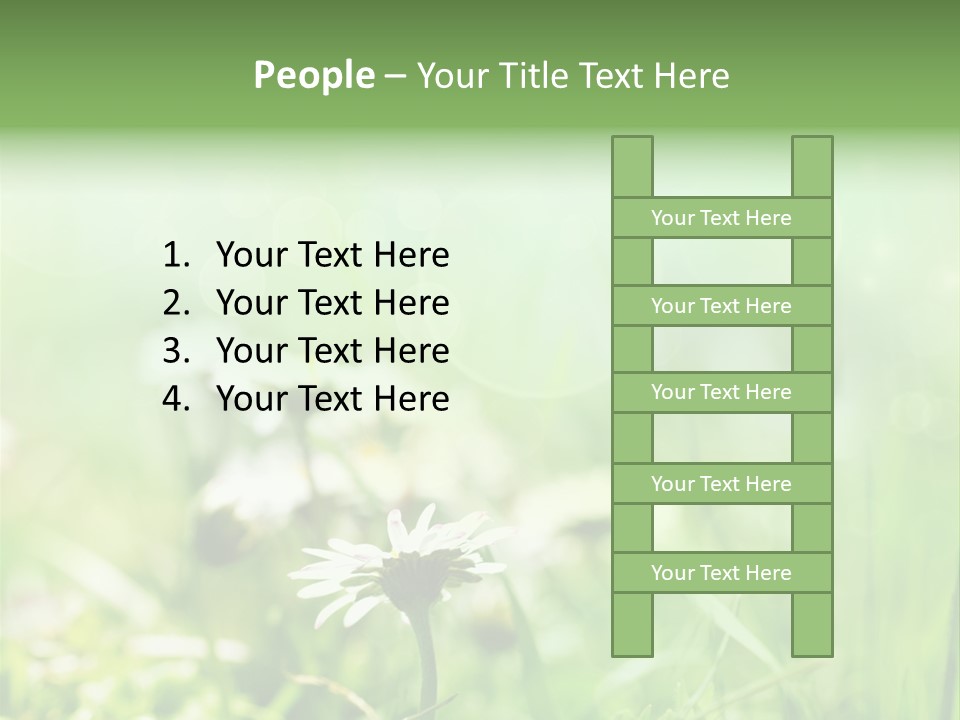 Art Bright Growth PowerPoint Template