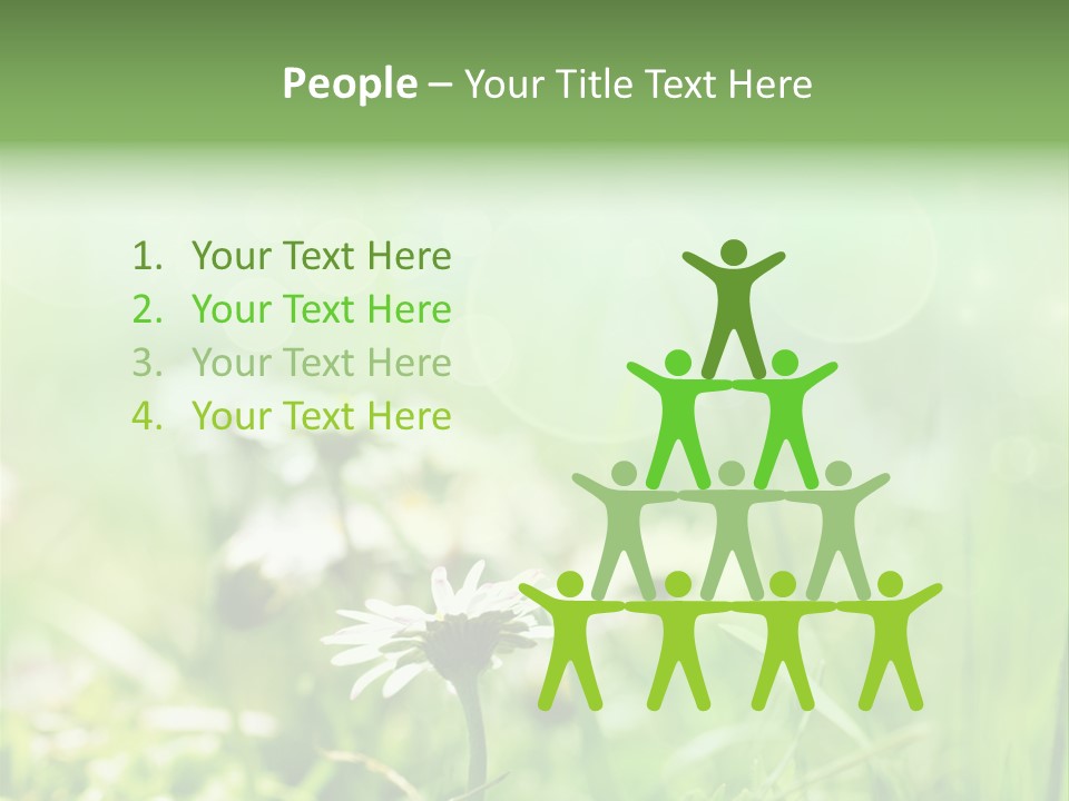 Art Bright Growth PowerPoint Template