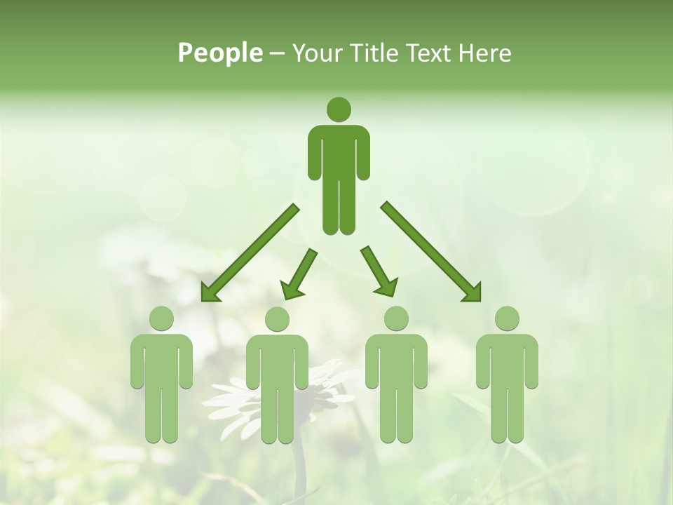 Art Bright Growth PowerPoint Template