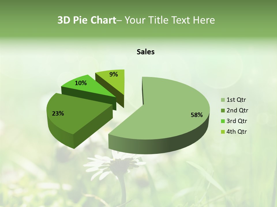Art Bright Growth PowerPoint Template