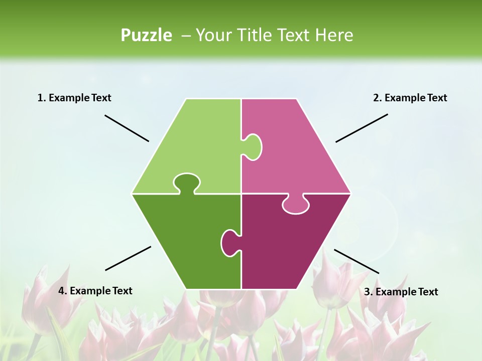 Sunshine Anniversary April PowerPoint Template