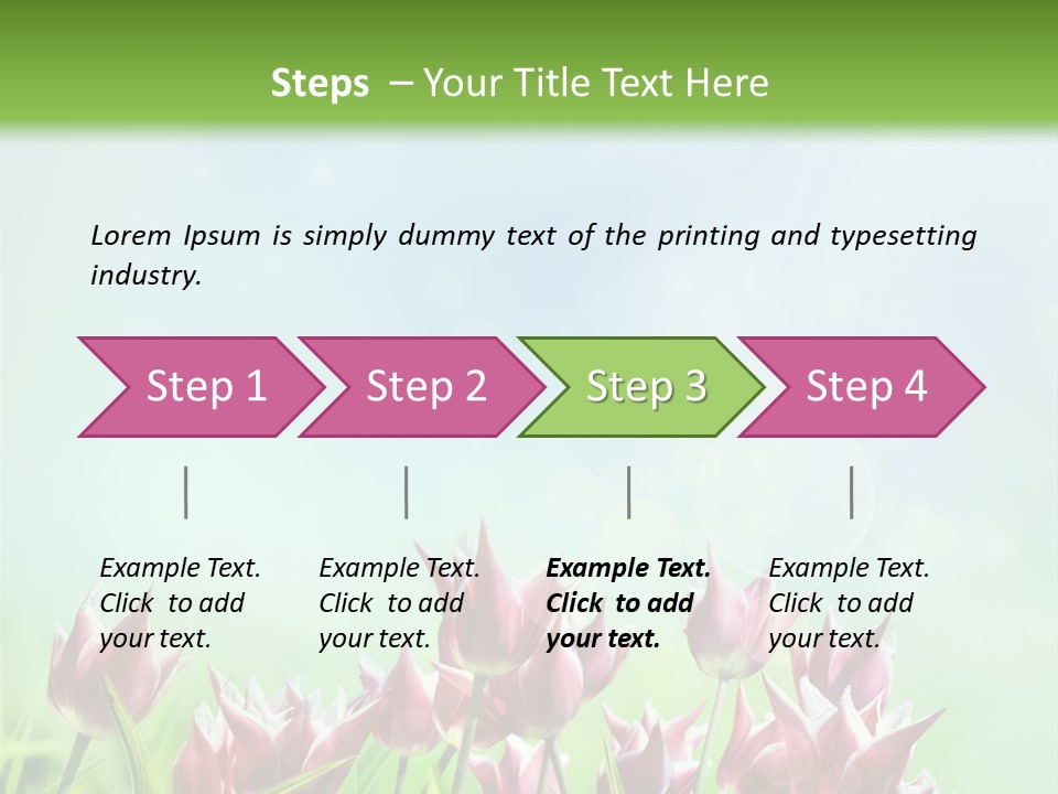 Sunshine Anniversary April PowerPoint Template
