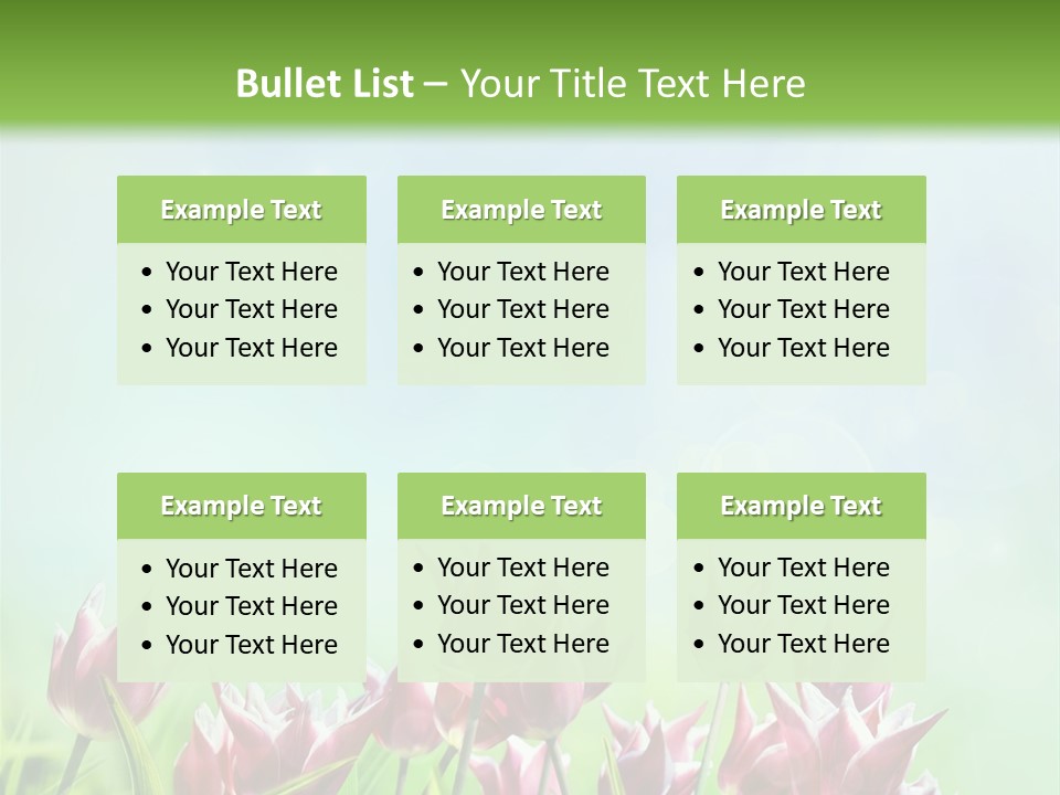 Sunshine Anniversary April PowerPoint Template