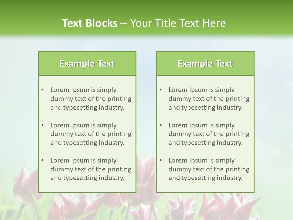 Sunshine Anniversary April PowerPoint Template