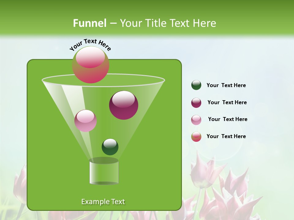 Sunshine Anniversary April PowerPoint Template