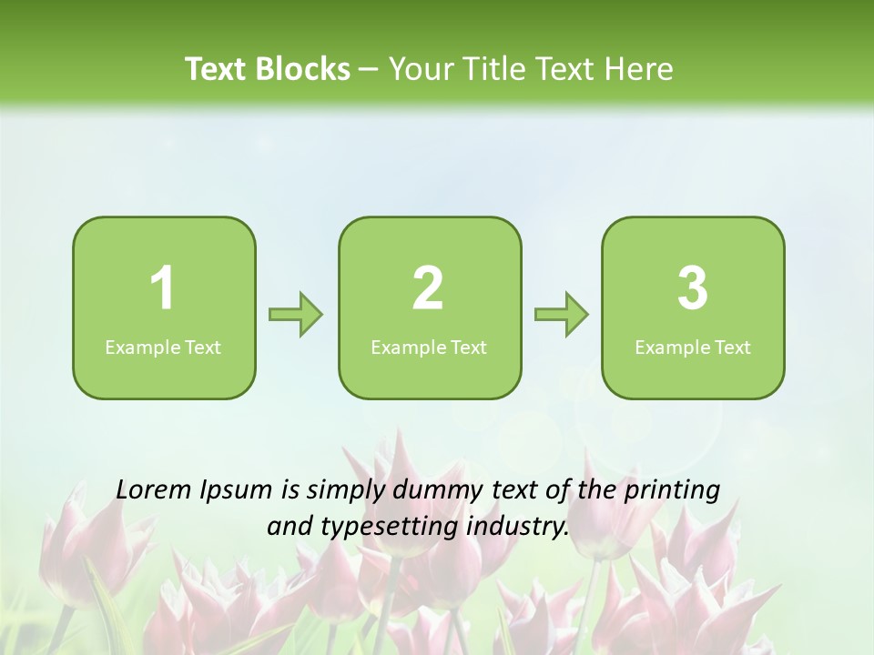 Sunshine Anniversary April PowerPoint Template