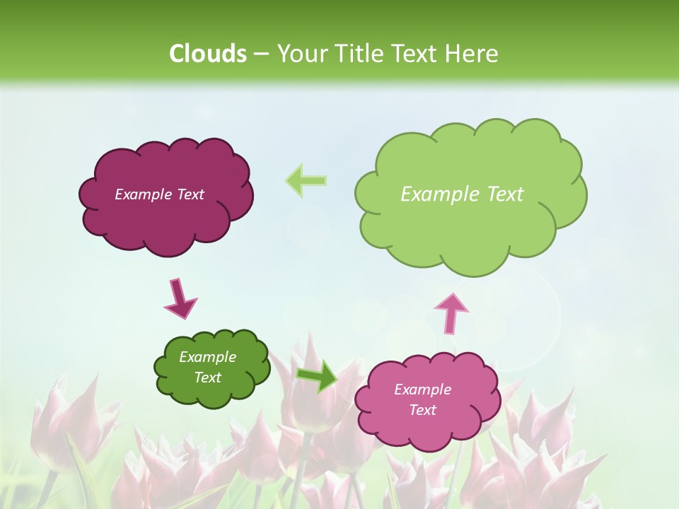 Sunshine Anniversary April PowerPoint Template