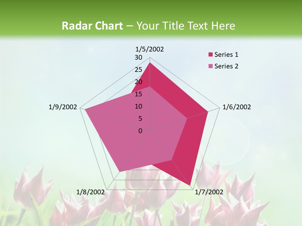 Sunshine Anniversary April PowerPoint Template