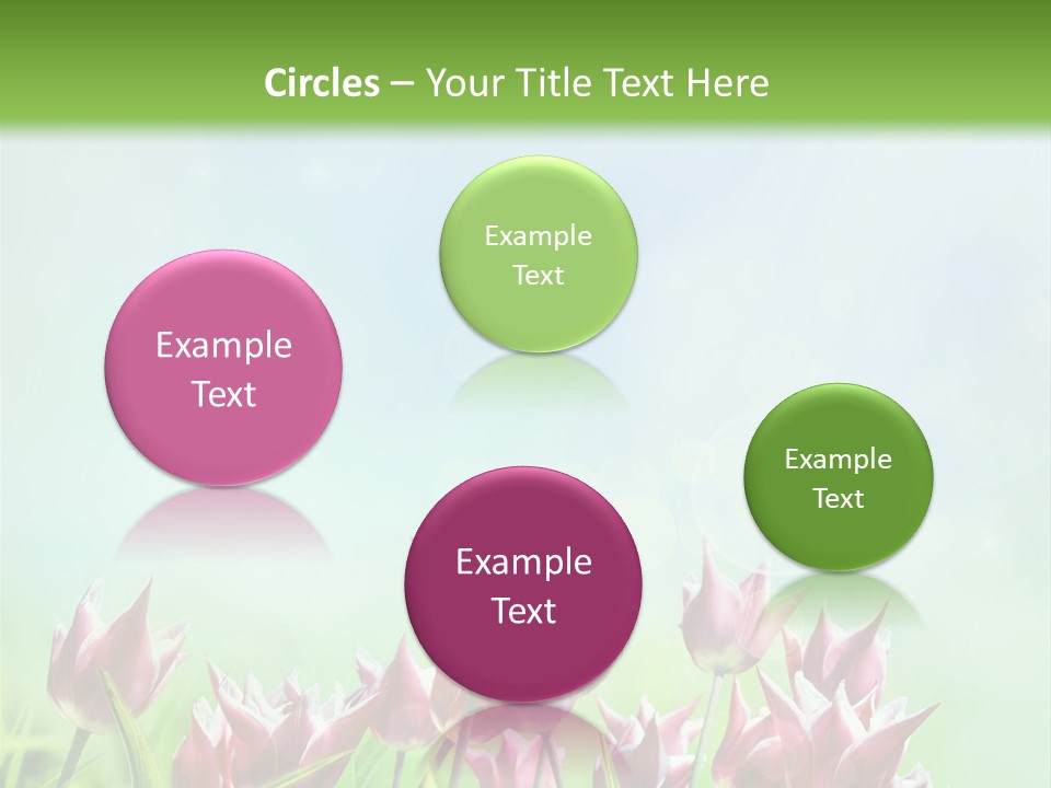 Sunshine Anniversary April PowerPoint Template