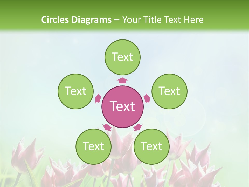 Sunshine Anniversary April PowerPoint Template