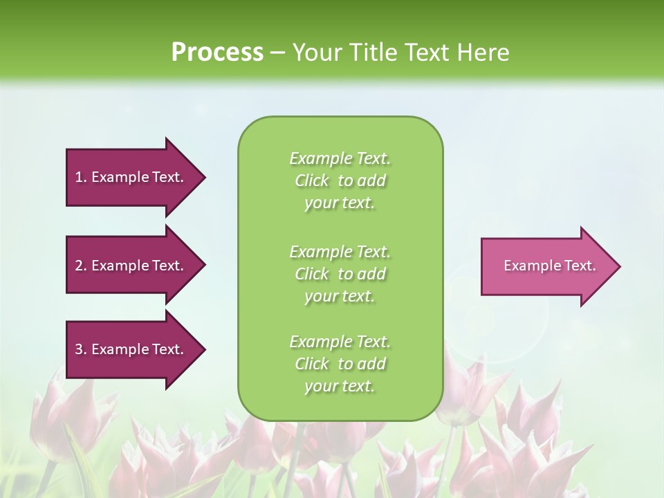 Sunshine Anniversary April PowerPoint Template