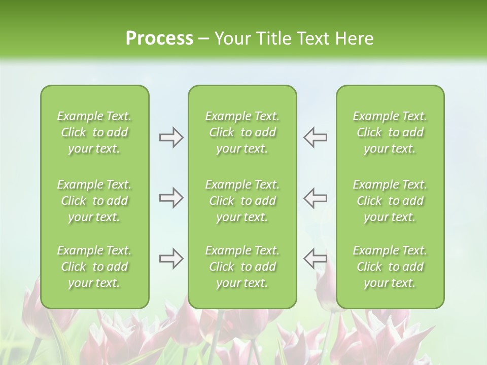 Sunshine Anniversary April PowerPoint Template
