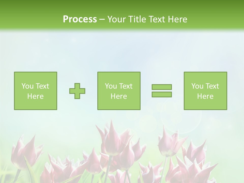 Sunshine Anniversary April PowerPoint Template