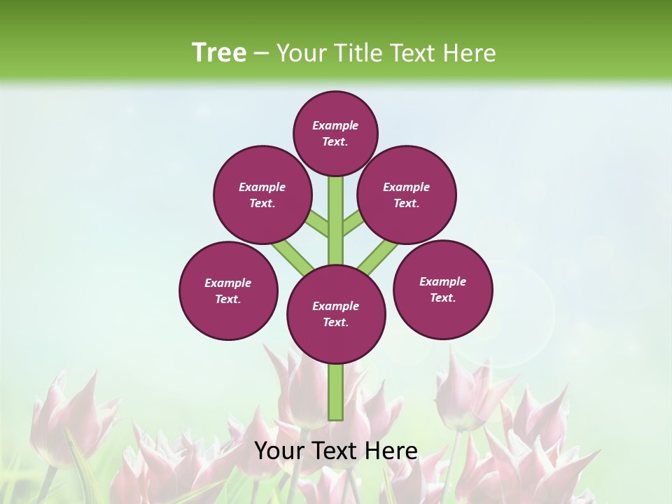 Sunshine Anniversary April PowerPoint Template