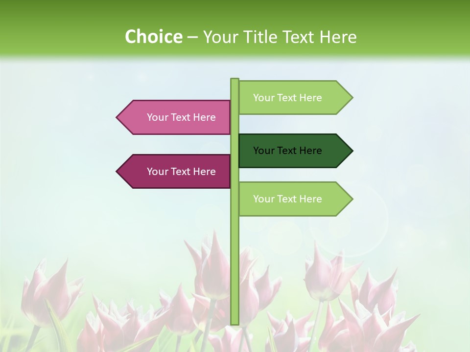 Sunshine Anniversary April PowerPoint Template