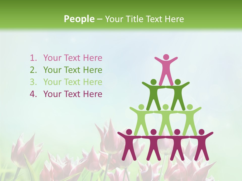 Sunshine Anniversary April PowerPoint Template