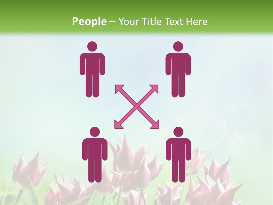 Sunshine Anniversary April PowerPoint Template