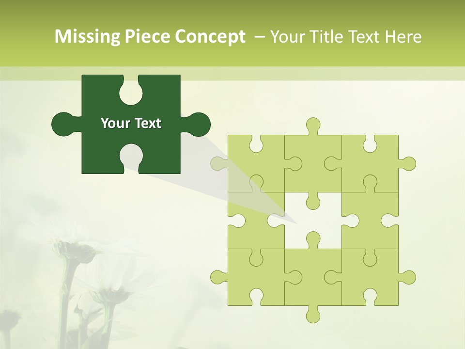 Abstract Spring Macro PowerPoint Template