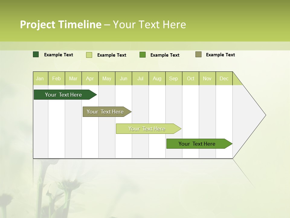 Abstract Spring Macro PowerPoint Template