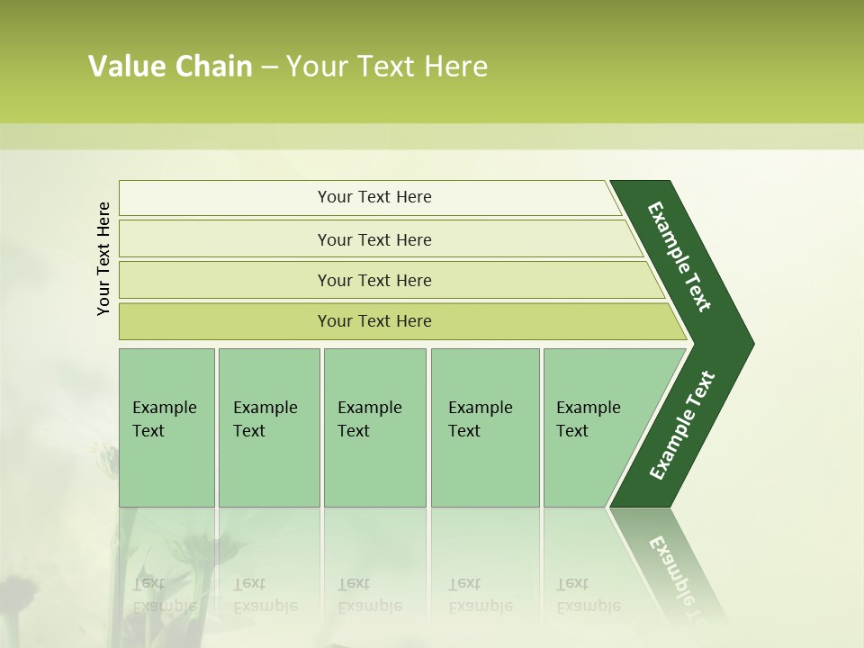 Abstract Spring Macro PowerPoint Template
