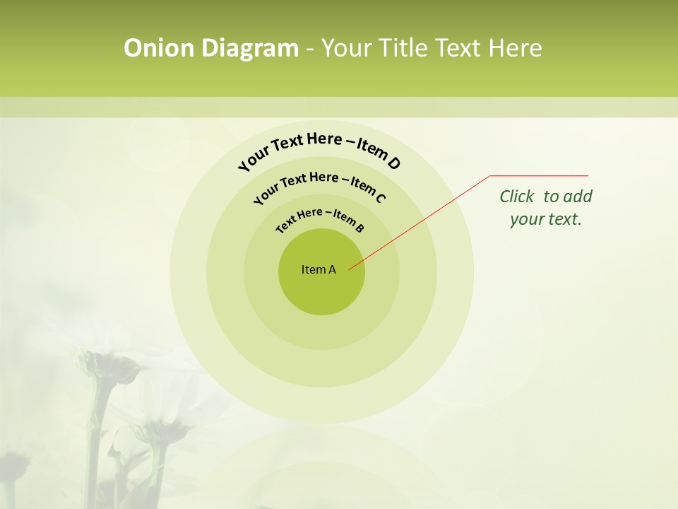 Abstract Spring Macro PowerPoint Template