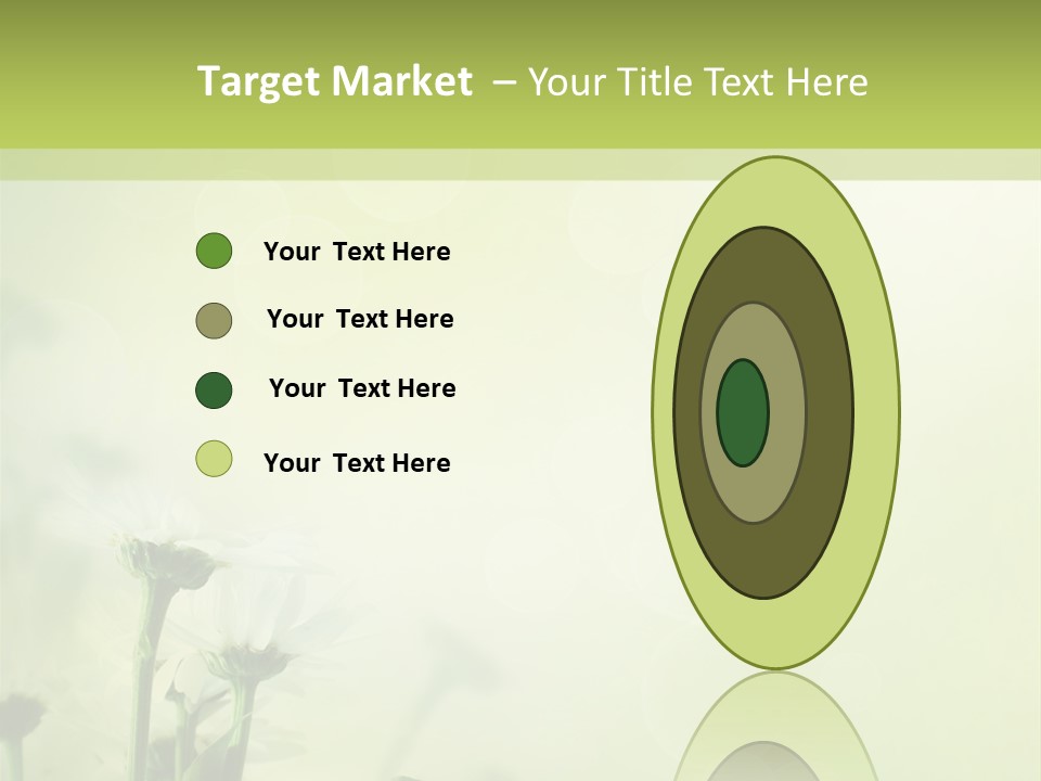 Abstract Spring Macro PowerPoint Template