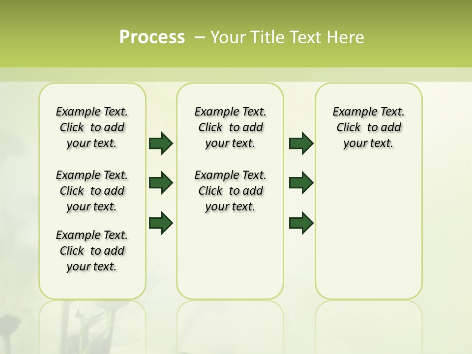Abstract Spring Macro PowerPoint Template