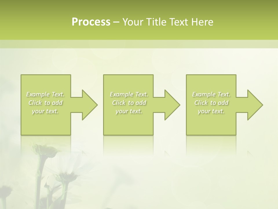 Abstract Spring Macro PowerPoint Template