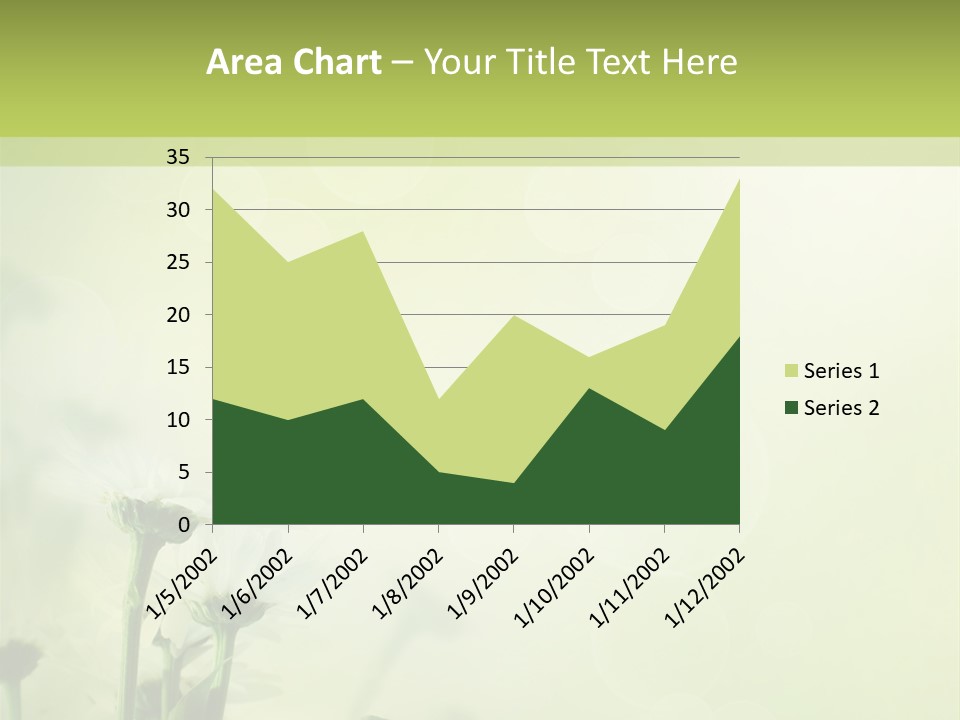 Abstract Spring Macro PowerPoint Template