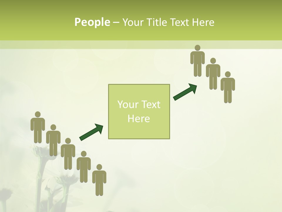 Abstract Spring Macro PowerPoint Template