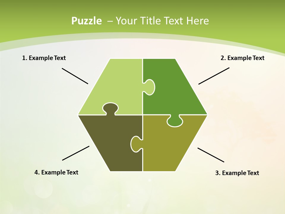 Effect Grass Lawn PowerPoint Template