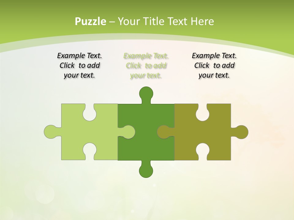 Effect Grass Lawn PowerPoint Template