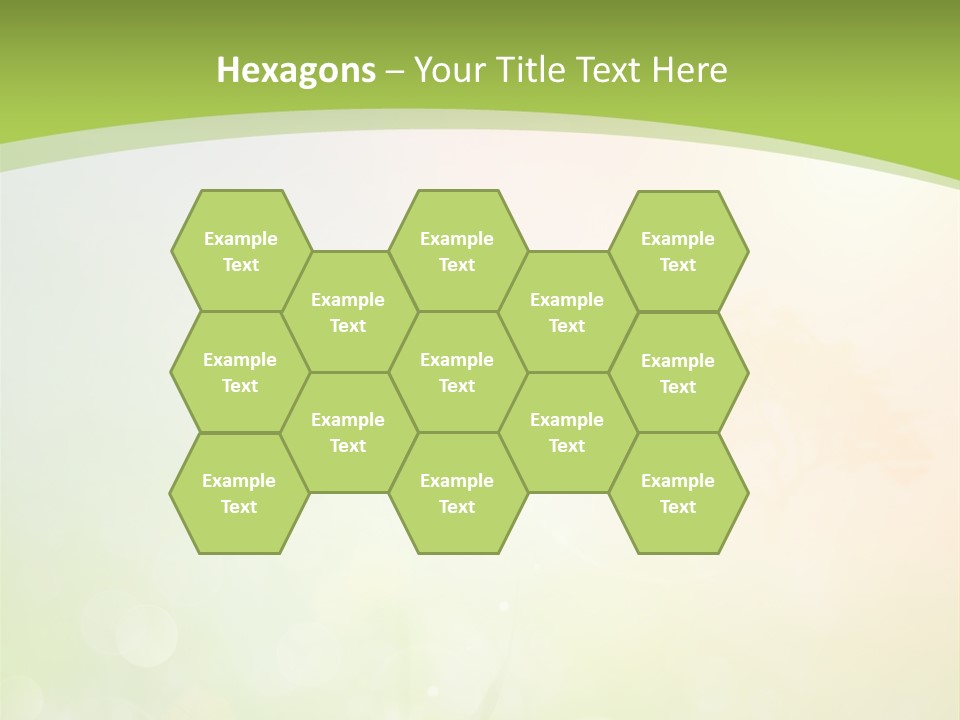 Effect Grass Lawn PowerPoint Template