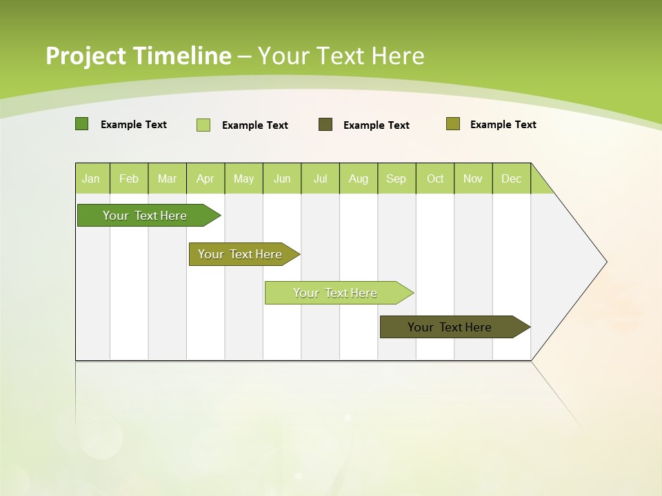 Effect Grass Lawn PowerPoint Template