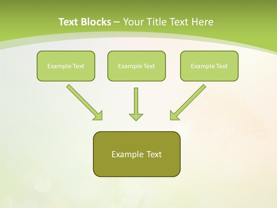 Effect Grass Lawn PowerPoint Template