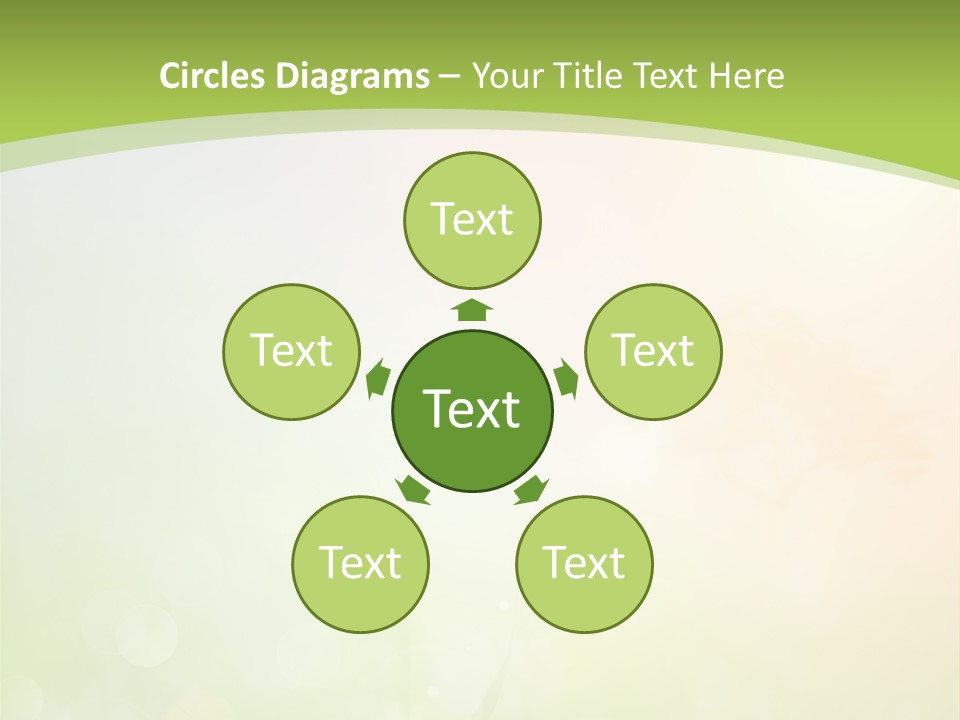 Effect Grass Lawn PowerPoint Template