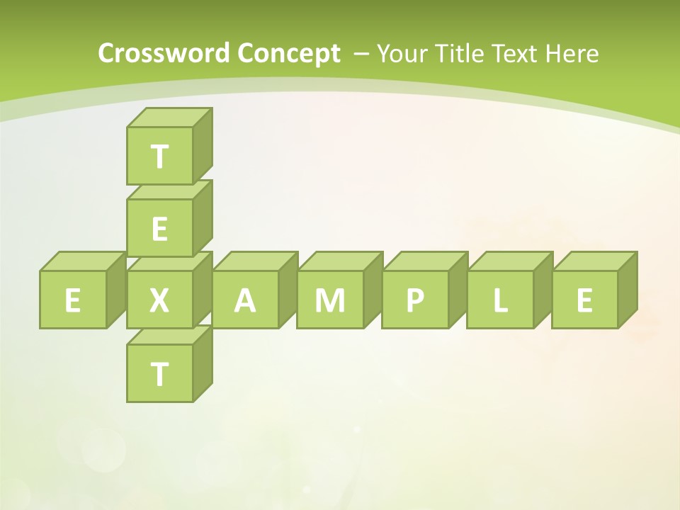 Effect Grass Lawn PowerPoint Template