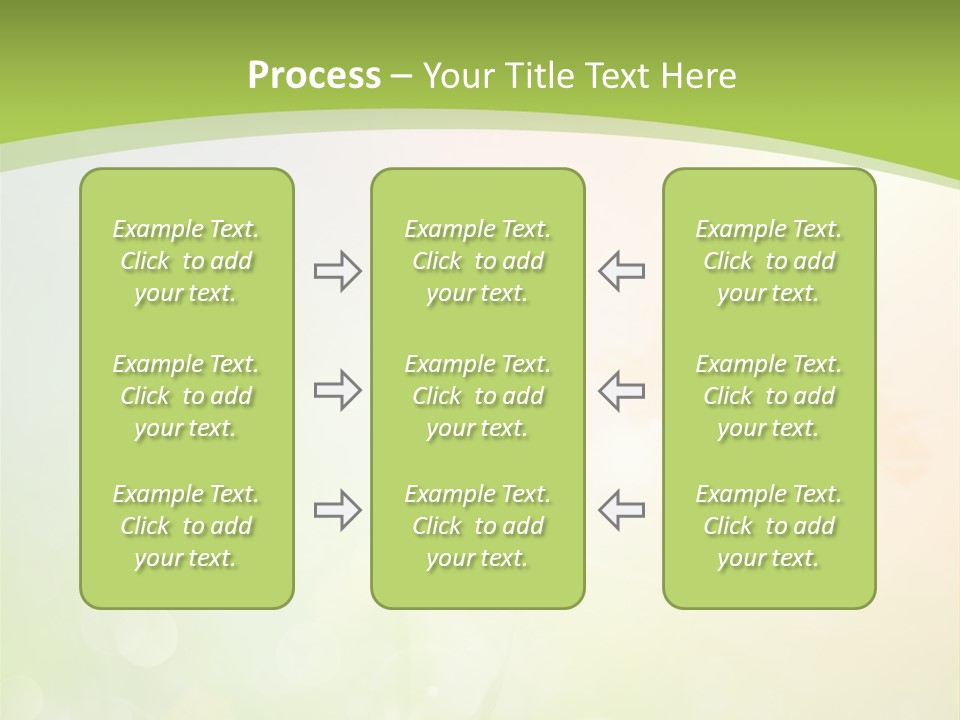 Effect Grass Lawn PowerPoint Template