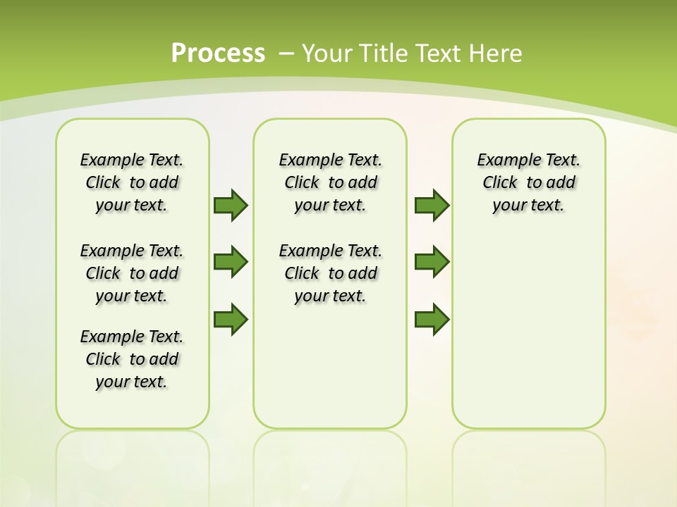 Effect Grass Lawn PowerPoint Template