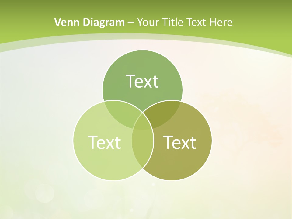 Effect Grass Lawn PowerPoint Template