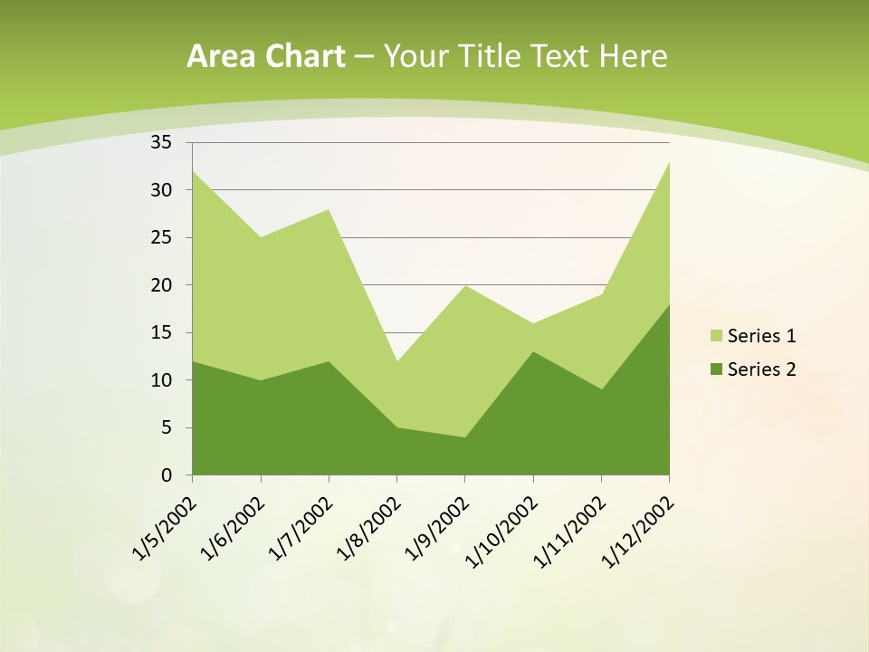Effect Grass Lawn PowerPoint Template
