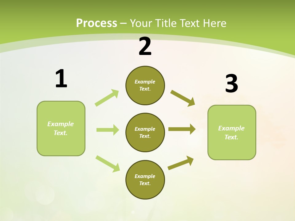 Effect Grass Lawn PowerPoint Template