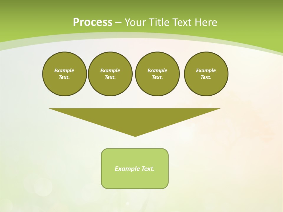 Effect Grass Lawn PowerPoint Template