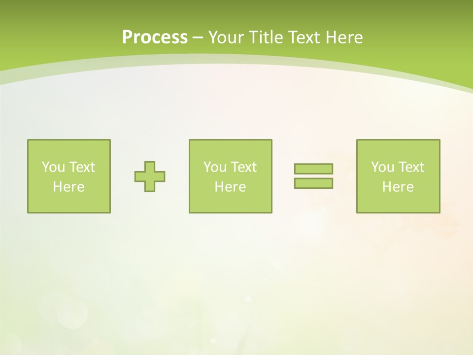 Effect Grass Lawn PowerPoint Template