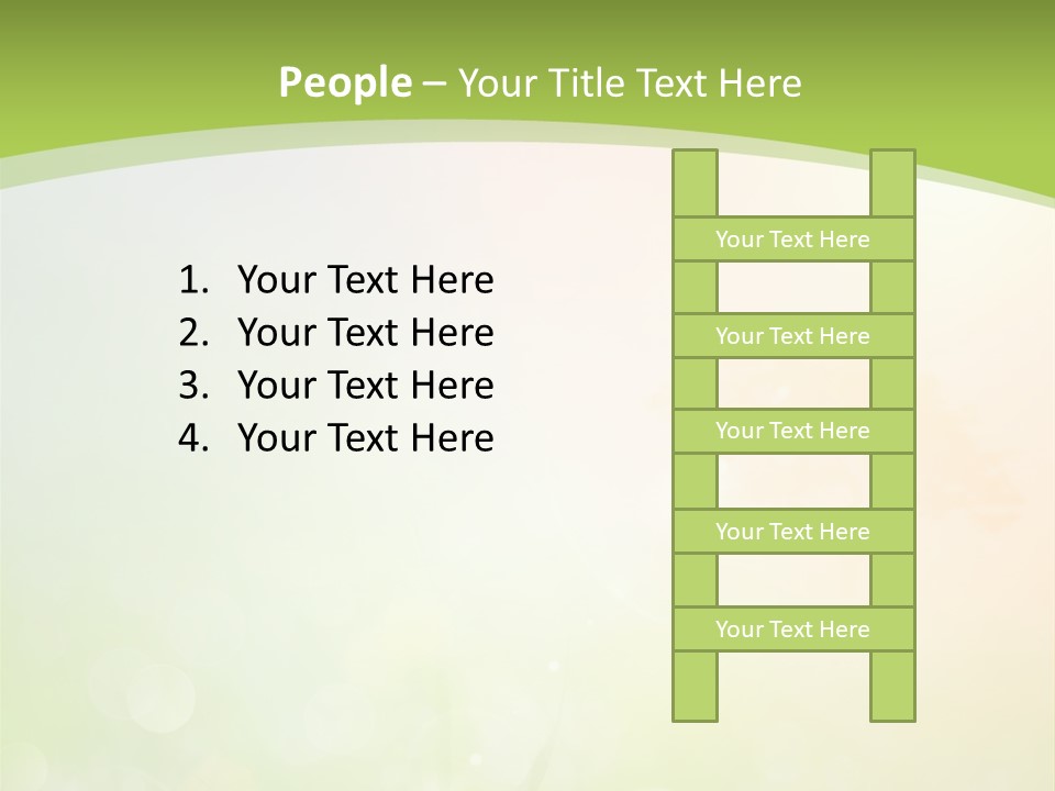 Effect Grass Lawn PowerPoint Template