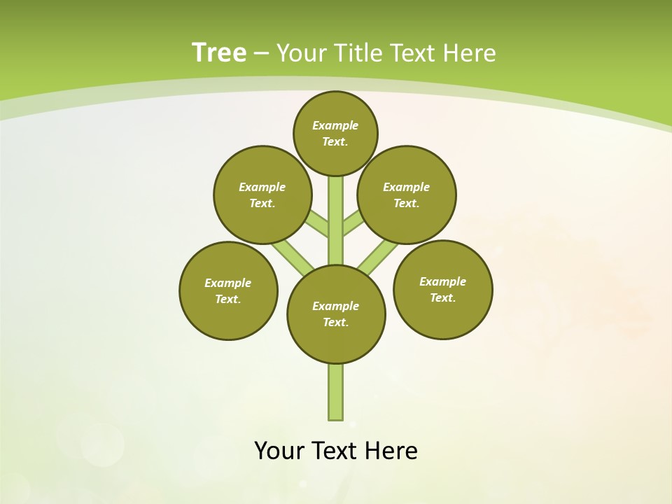 Effect Grass Lawn PowerPoint Template