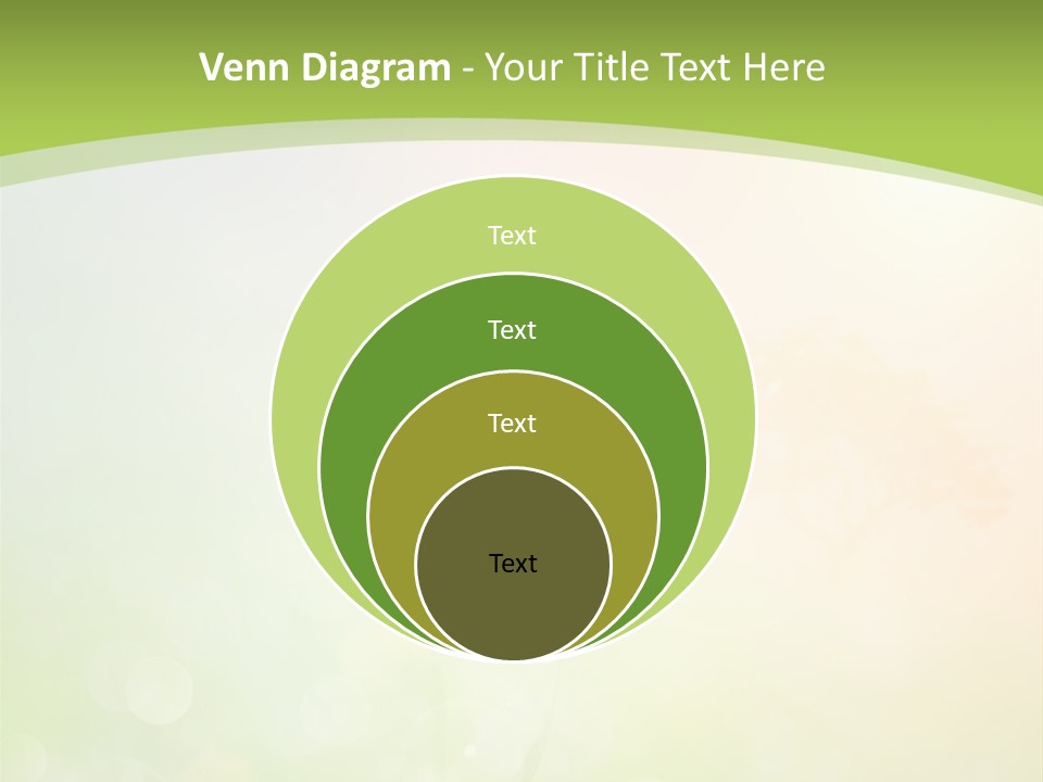 Effect Grass Lawn PowerPoint Template